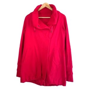Lululemon Oversized Light jacket sweater with high neck collar size 6